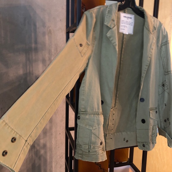 Zadig & Voltaire  Vladimir Military Jacket-NWT - Picture 9 of 16